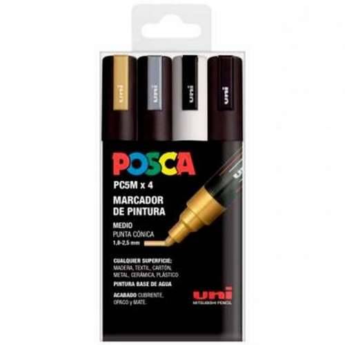 Set markera POSCA PC-5M GSWB 4 Dijelovi Cijena