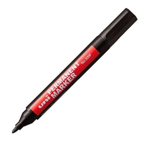 Trajni marker Uni-Ball Nº 320F Crna 12 Dijelovi Cijena