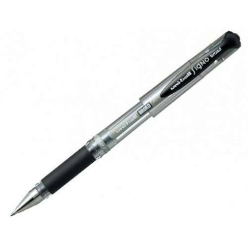 Olovka s tekućom tintom Uni-Ball Signo Broad UM-153 W Crna 0,6 mm (12 Dijelovi) Cijena
