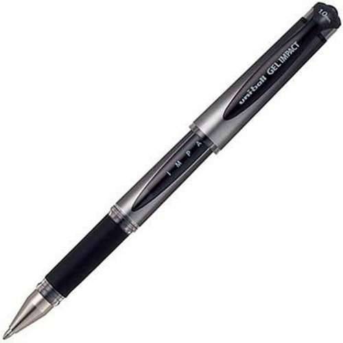 Olovka s tekućom tintom Uni-Ball Signo Broad UM-153 W Crna 0,6 mm (12 Dijelovi) Cijena