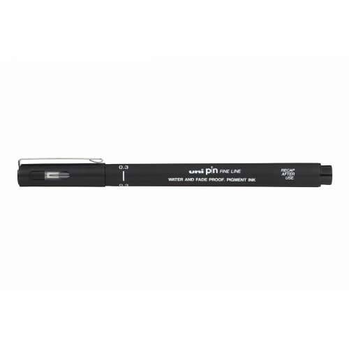Trajni marker Uni-Ball PIN03-200(S) Crna 12 Dijelovi Cijena