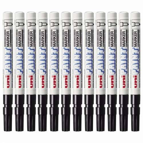 Trajni marker Uni-Ball Paint PX-21L Crna 12 Dijelovi Cijena