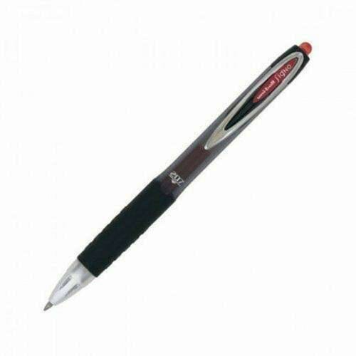 Olovka s tekućom tintom Uni-Ball Rollerball Signo UM-207 Crvena 0,4 mm (12 Dijelovi) Cijena