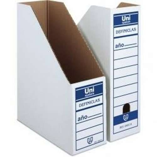 Stalak za časopise Unipapel Bijela Karton 12 Dijelovi 33,5 x 26 x 10 cm Cijena