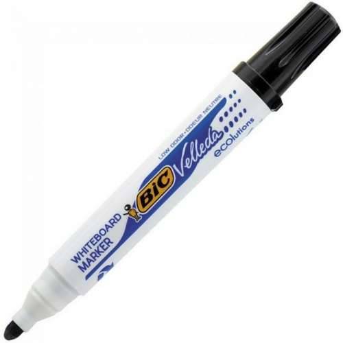 Markeri s tekućom kredom Bic Velleda Ecolutions 1701 Crna (12 Dijelovi) Cijena