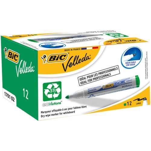 Markeri s tekućom kredom Bic Velleda Ecolutions 1701 Zelena (12 Dijelovi) Cijena