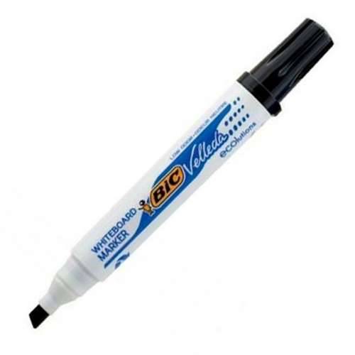 Markeri s tekućom kredom Bic Velleda 1751 Crna (12 Dijelovi) Cijena