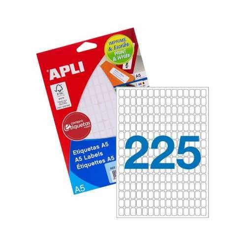 Etikete Apli Bijela Papir 15 Listovi 8 x 12 mm (10 kom.) Cijena
