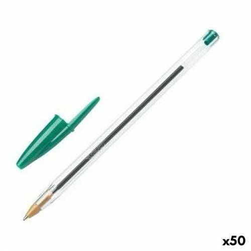 Kemijska Olovka Bic Cristal originalni Zelena 0,32 mm (50 kom.) Cijena