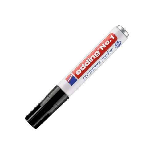 Trajni marker Edding Nº 1 Crna (10 kom.) Cijena