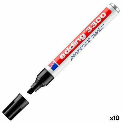 Trajni marker Edding 3300 Crna (10 kom.) Cijena