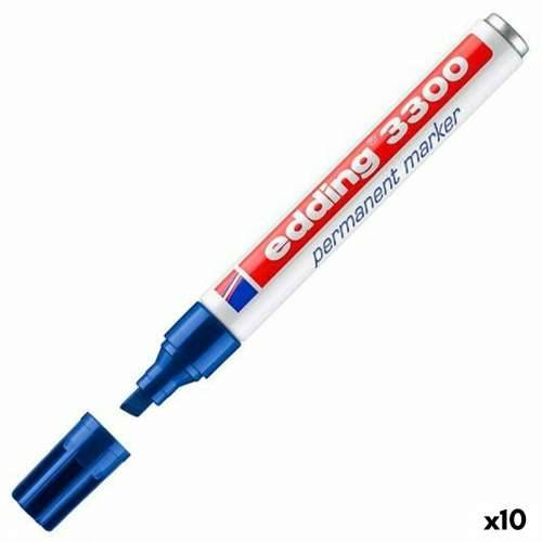 Trajni marker Edding 3300 Plava 10 Dijelovi (10 kom.) Cijena