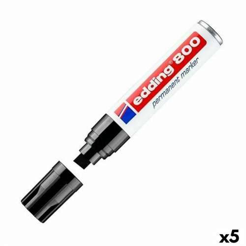 Trajni marker Edding 800 Crna (5 kom.) Cijena