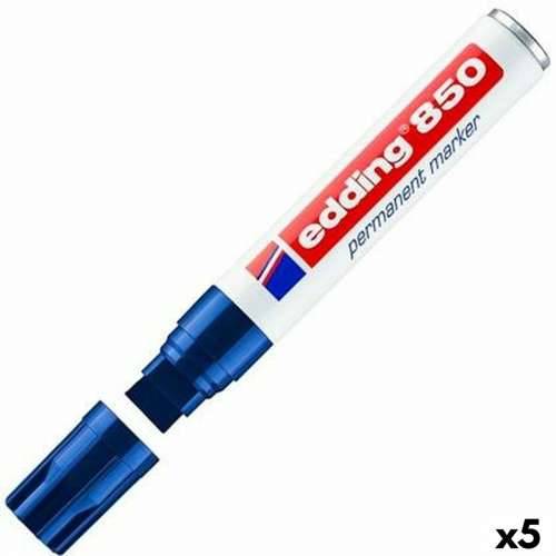 Trajni marker Edding 850 Plava (5 kom.) Cijena