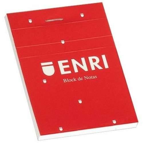 Blok za Bilješke ENRI Crvena A6 80 Listovi (10 kom.) Cijena