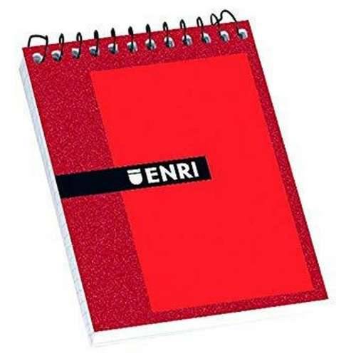 Blok za Bilješke ENRI Crvena 1/8 80 Listovi 4 mm (10 kom.) Cijena