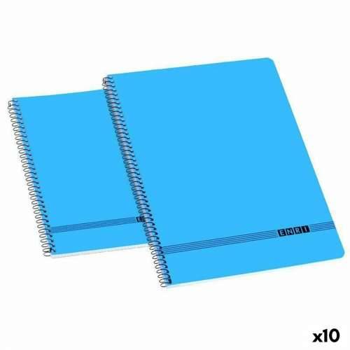 bilježnica ENRI Mekani poklopac Plava 80 Listovi 4 mm Quarto (10 kom.) Cijena