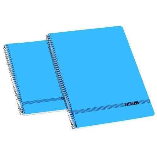 bilježnica ENRI Mekani poklopac Plava 80 Listovi 4 mm Quarto (10 kom.) Cijena