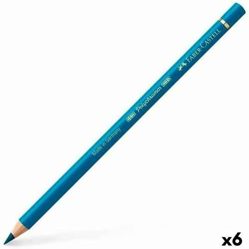 Bojice Faber-Castell Polychromos Turkizno Kobaltno plavi 6 Dijelovi Cijena