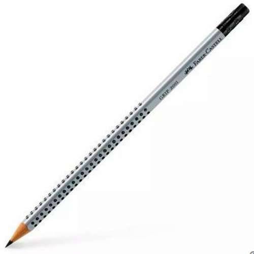 Olovka s Gumicom za Brisanje Faber-Castell Grip 2001 Ekološki Siva B (12 kom.) Cijena