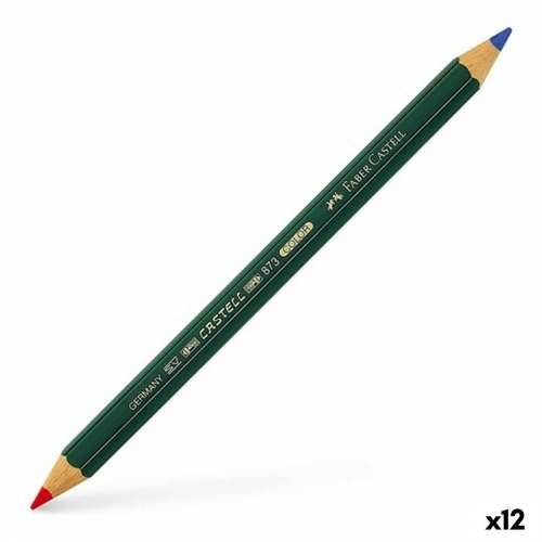 Olovka Faber-Castell 873 Color Plava Crvena (12 kom.) Cijena
