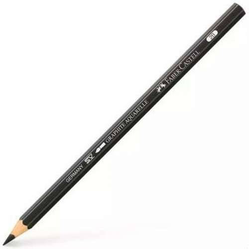 Olovka Faber-Castell Graphite Aquarelle Akvarel Crna Šesterokutni 2B (6 kom.) Cijena