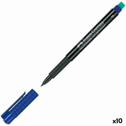 Trajni marker Faber-Castell Multimark 1513 F Plava (10 kom.) Cijena