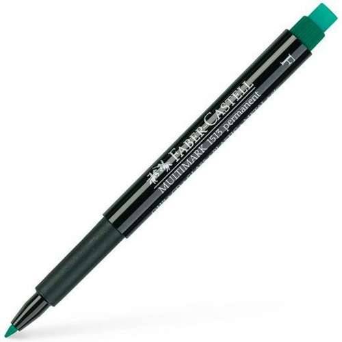 Trajni marker Faber-Castell Multimark 1513 F Zelena (10 kom.) Cijena