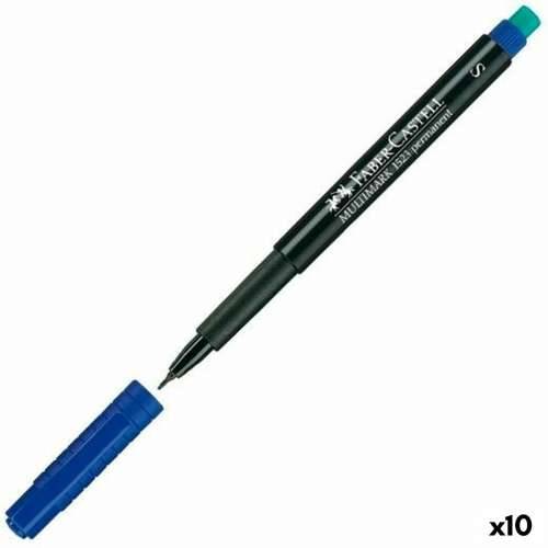 Trajni marker Faber-Castell Multimark 1523 M Plava (10 kom.) Cijena