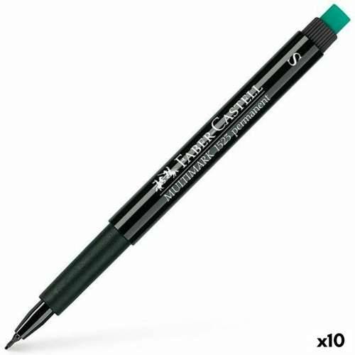 Trajni marker Faber-Castell Multimark 1523 S Crna (10 kom.) Cijena