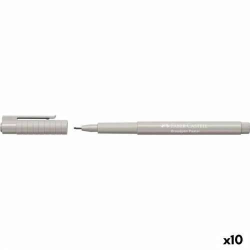Trajni marker Faber-Castell Broadpen Pastel Siva (10 kom.) Cijena