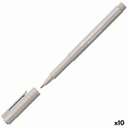 Trajni marker Faber-Castell Broadpen Pastel Siva (10 kom.) Cijena