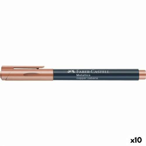 Marker/flomaster Faber-Castell Metallics Copper Cabana (10 kom.) Cijena