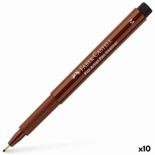 Trajni marker Faber-Castell Pitt Artist Smeđa (10 kom.) Cijena