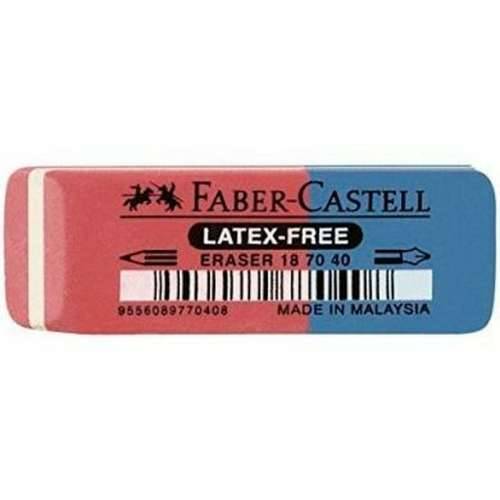 Gumica Faber-Castell Plava Crvena (40 kom.) Cijena