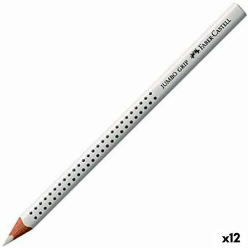 Bojice Faber-Castell Jumbo Grip Bijela (12 kom.) Cijena