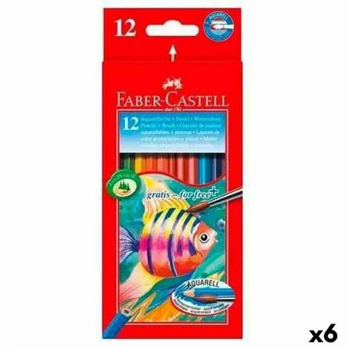 Akvarel olovke u boji Faber-Castell Pisana 6 Dijelovi Cijena