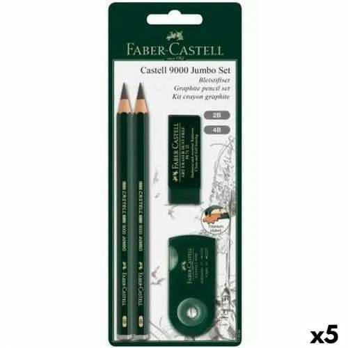 Set Olovaka Faber-Castell Crna (5 kom.) Cijena