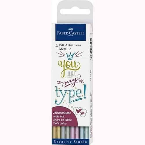 Set Flomastera Faber-Castell Pitt Artist Metalizirani Torbicu (5 kom.) Cijena