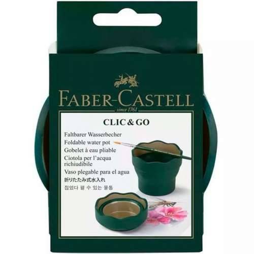 Čaša Faber-Castell Clic & Go Sklopiv Tamnozelena 6 Dijelovi Cijena