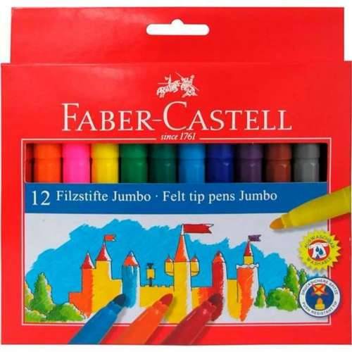 Set Flomastera Faber-Castell Jumbo Torbicu Pisana (12 kom.) Cijena