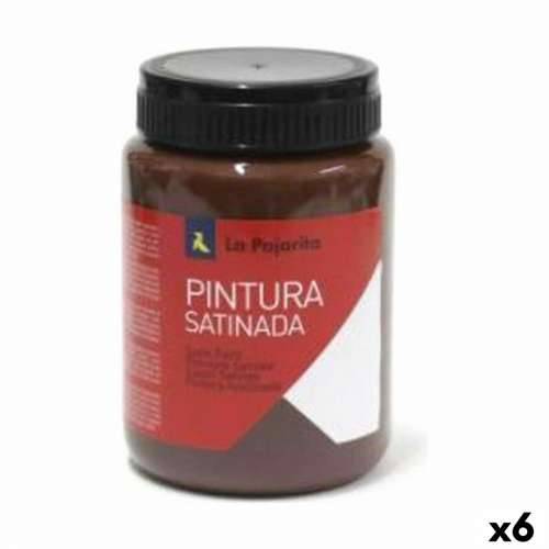 Tempera La Pajarita L-32 6 Dijelovi Smeđa Školski saten Cijena