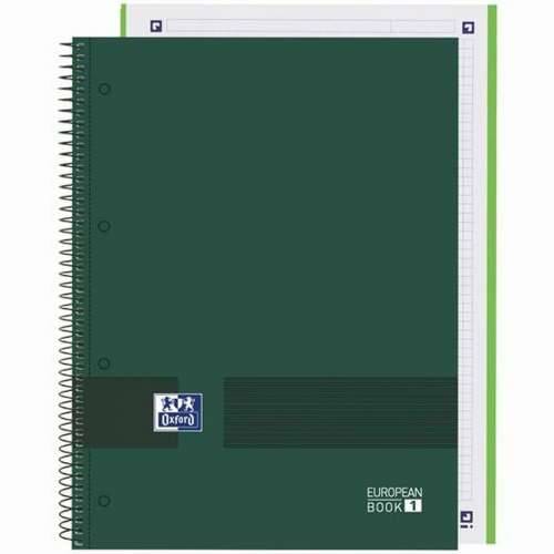 bilježnica Oxford European Book Write&Erase Vojno zelena A4 80 Listovi (5 kom.) Cijena