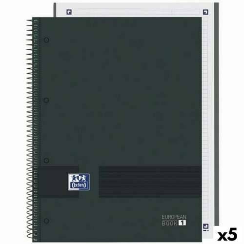 bilježnica Oxford European Book Write&Erase Crna A4 80 Listovi (5 kom.) Cijena