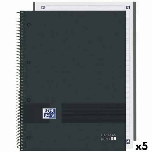 bilježnica Oxford European Book Write&Erase Crna A4 80 Listovi (5 kom.) Cijena