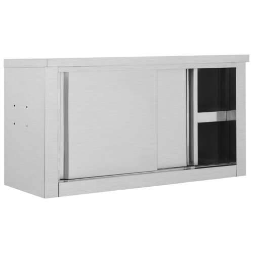 Kuhinjski zidni ormarić s kliznim vratima 90x40x50 cm čelični Cijena