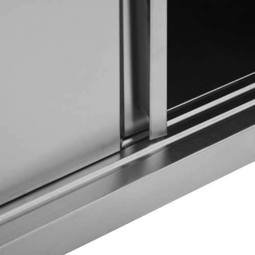 Kuhinjski zidni ormarić s kliznim vratima 90x40x50 cm čelični Cijena