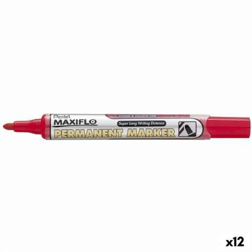 Trajni marker Pentel NLF50 Crvena 12 Dijelovi (12 kom.) Cijena