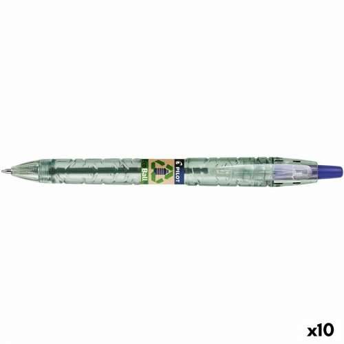 Kemijska Olovka Pilot Ecoball Reciklirana plastika Plava 1 mm (10 kom.) Cijena