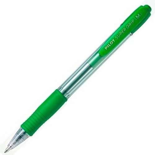 Kemijska Olovka Pilot Supergrip Zelena 0,4 mm (12 kom.) Cijena